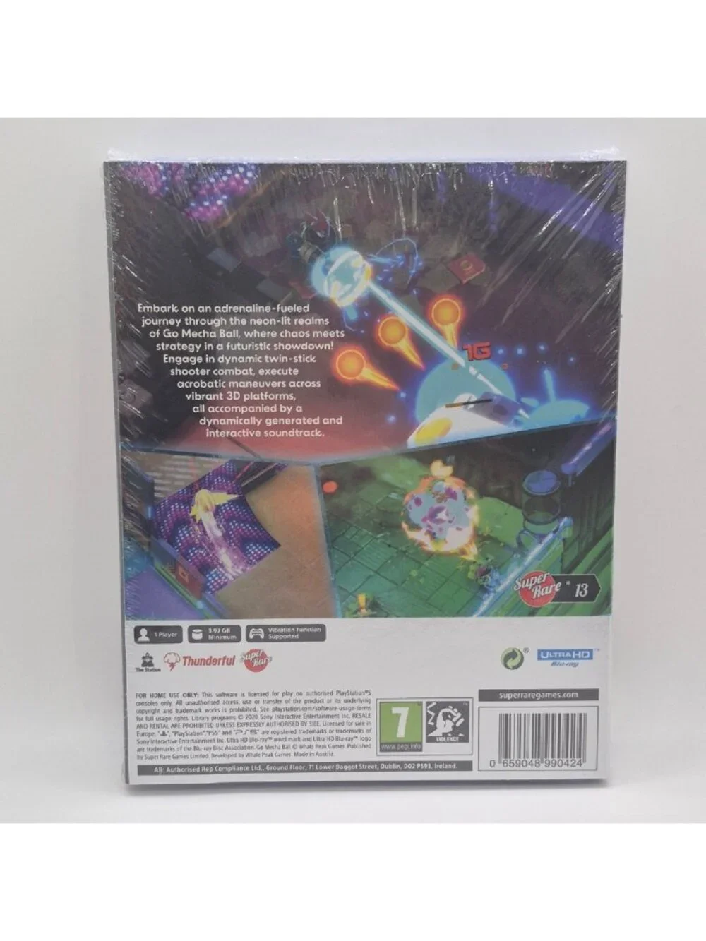 Go Mecha Ball PS5 Super Rare Games SRG #13 w/ Slipcover & Sticker New Sealed